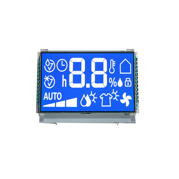 Монохромный сегмент ЖК -дисплей STN Blue LCD -экран